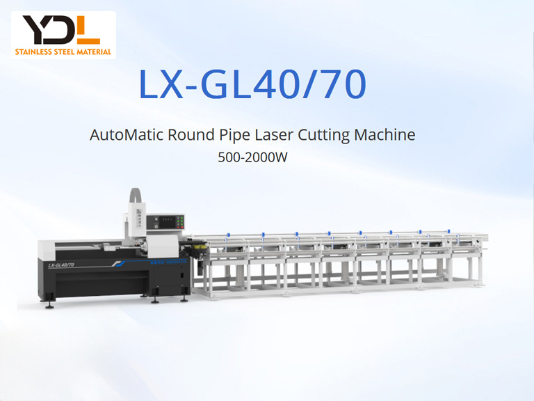 Máy cắt Laser ống tròn tự động GL40/70